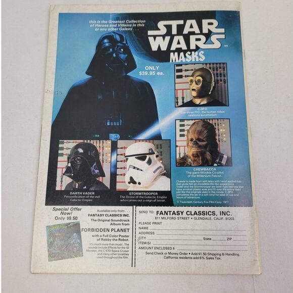 Vintage June 1978 Starlog The Magazine of the Future Number 14 Star Wars Painter - Picture 2 of 3